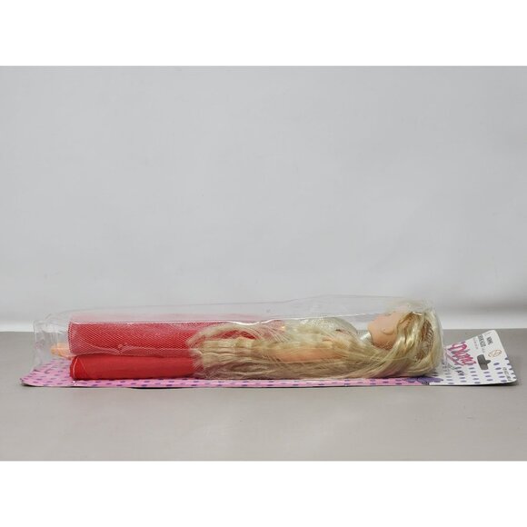 Vintage Diana Doll Clone Fashion‎ Doll 11 1/2" Red Skirt Gold Top - Picture 6 of 9